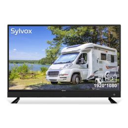 Sylvox 32inch RV TV, 1080p, LED TV for Motorhome with FM Radio