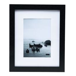 Sable Hub 8 x 10 frames for wall or display | Wooden Picture frame with mat and stand for desk | Hotel, decoration, office desk photo frame