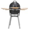 Kamado Barbecue Grill Smoker Ceramic 31.9"