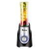 120V 350W 600ml Plastic 2*600ml Three-speed Mechanical Personal Size Blenders/Mini Blenders Black