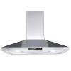 30 inch Range Hood Wall Mounted 450 CFM Touch Panel Kitchen Stainless Steel Vented