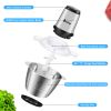 Free shipping ZOKOP120V 500W 2.8l Stainless Steel Color Stainless Steel two-Speed Meat Grinder YJ