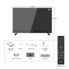 Sylvox 32inch RV TV, 1080p, LED TV for Motorhome with FM Radio