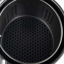 Air fryer (Color: Black, Style: US)