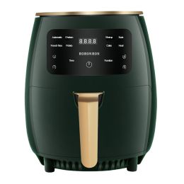 Air Fryer Smart Touch Home Electric Fryer (Electrical outlet: UK 220V, Color: green)