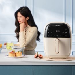 Air Fryer Household Multi Function Large Capacity (Electrical outlet: EU, Style: Electronic air fryer)