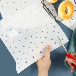 Rectangular Air Fryer Steamer Paper (Color: White, size: 28X30cm)