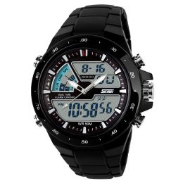 Electronic watches (Style: Black red)