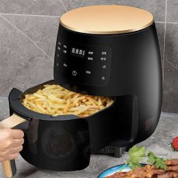 Air Fryer Smart Touch Home Electric Fryer (Electrical outlet: EU 220V, Color: Black)