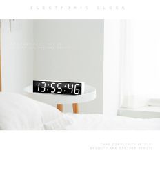 Hongchuang electronic alarm clock for students (Style: Full function, Model: 220v US)