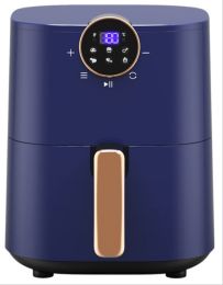 4.5L LCD Screen French Fries Maker Air Fryer (Electrical outlet: EU, Color: Blue)