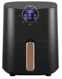 4.5L LCD Screen French Fries Maker Air Fryer (Electrical outlet: EU, Color: White)