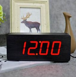 Wooden alarm clock (Color: B2)