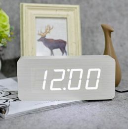 Wooden alarm clock (Color: C1)