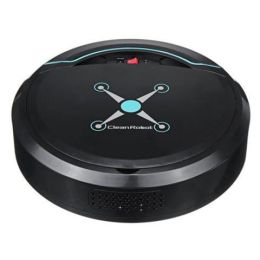 Smart Robot Vacuum Cleaner (Color: Black)