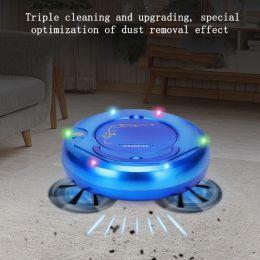 Lazy Smart Vacuum Cleaner (Color: Blue light)