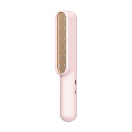 Ultraviolet ray Sterilization Lamp Light Disinfection Portable UV Hand-Held Household Travel Small Sterilization Lamp Sterilizer (Color: Pink)