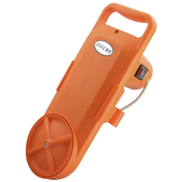 Vibrating small mini portable bucket portable washing machine lazy dormitory renting artifact portable scrubber (Color: Orange)