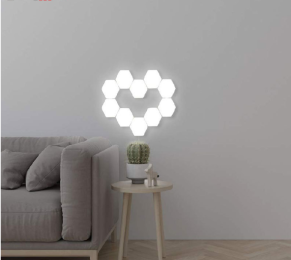 British Creative Honeycomb Modular Assembly Helios Touch Wall Lamp (Quantity: 10 pcs)