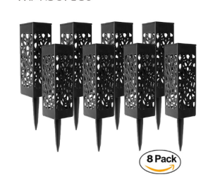 Solar Garden Pathway Lights Lawn Lamp For Garden Lantern Decoration Outdoor Path Light Wireless Waterproof Night Led Solar Lamp (size: 8 pcs White light)