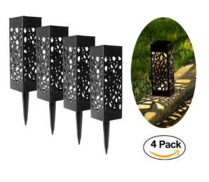 Solar Garden Pathway Lights Lawn Lamp For Garden Lantern Decoration Outdoor Path Light Wireless Waterproof Night Led Solar Lamp (size: 4 pcs Warm White)