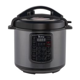 1000W Push-button stainless steel electric pressure cooker 13 in 1 cooking mode (Color: Stainless steel color)