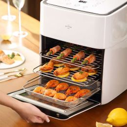 Visual Air Fryer Home Oven All-in-one Machine (Electrical outlet: US, Color: Set)